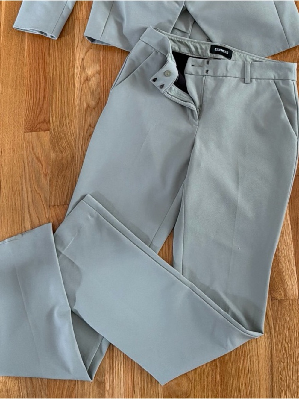 Express Green Suit Pants